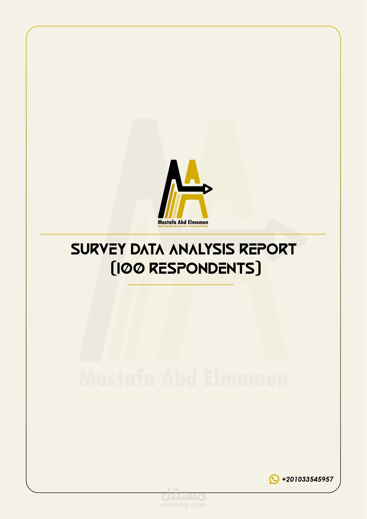 Survey Data Analysis Report