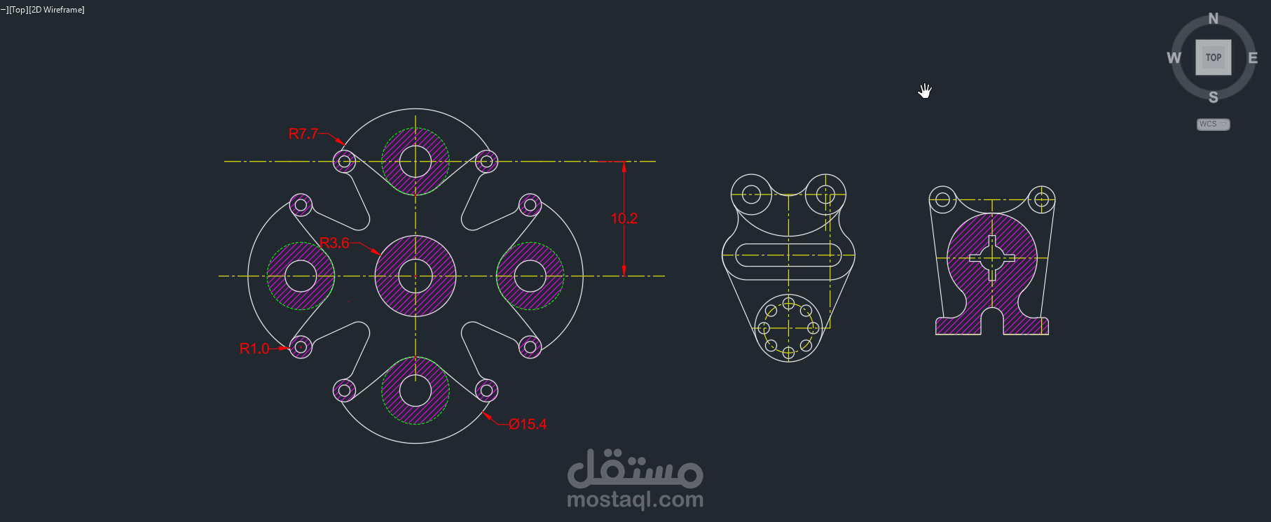مجموعة رسومات أوتوكاد 2D و3D لأعمال متنوعة