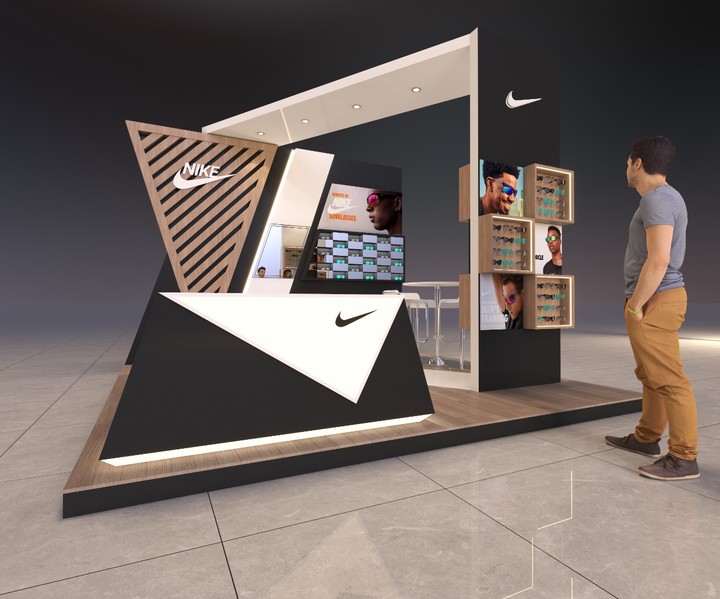 Nike booth 3X3m