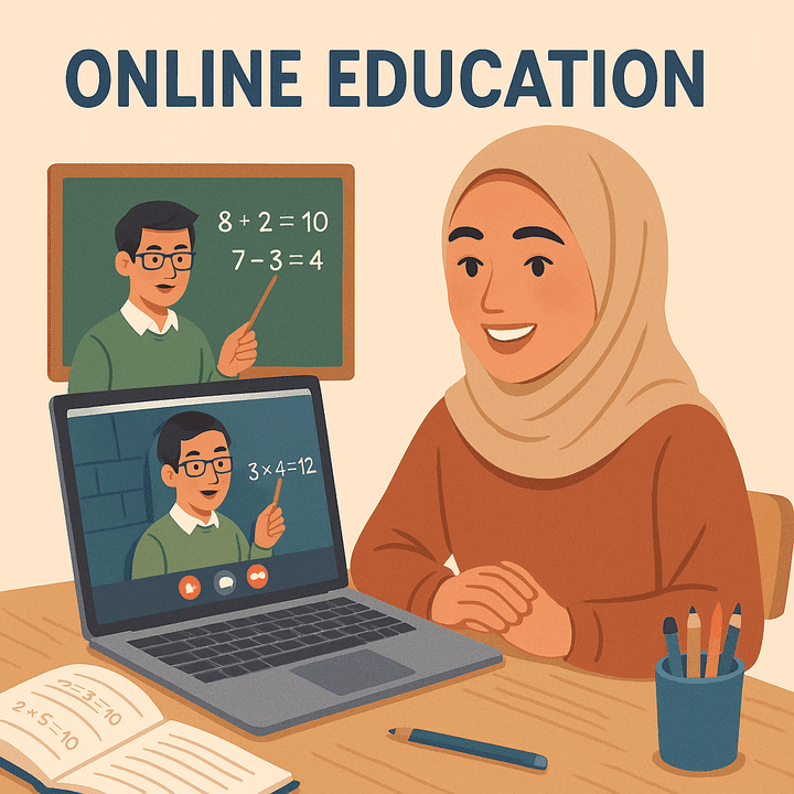 التعليم عن بعد