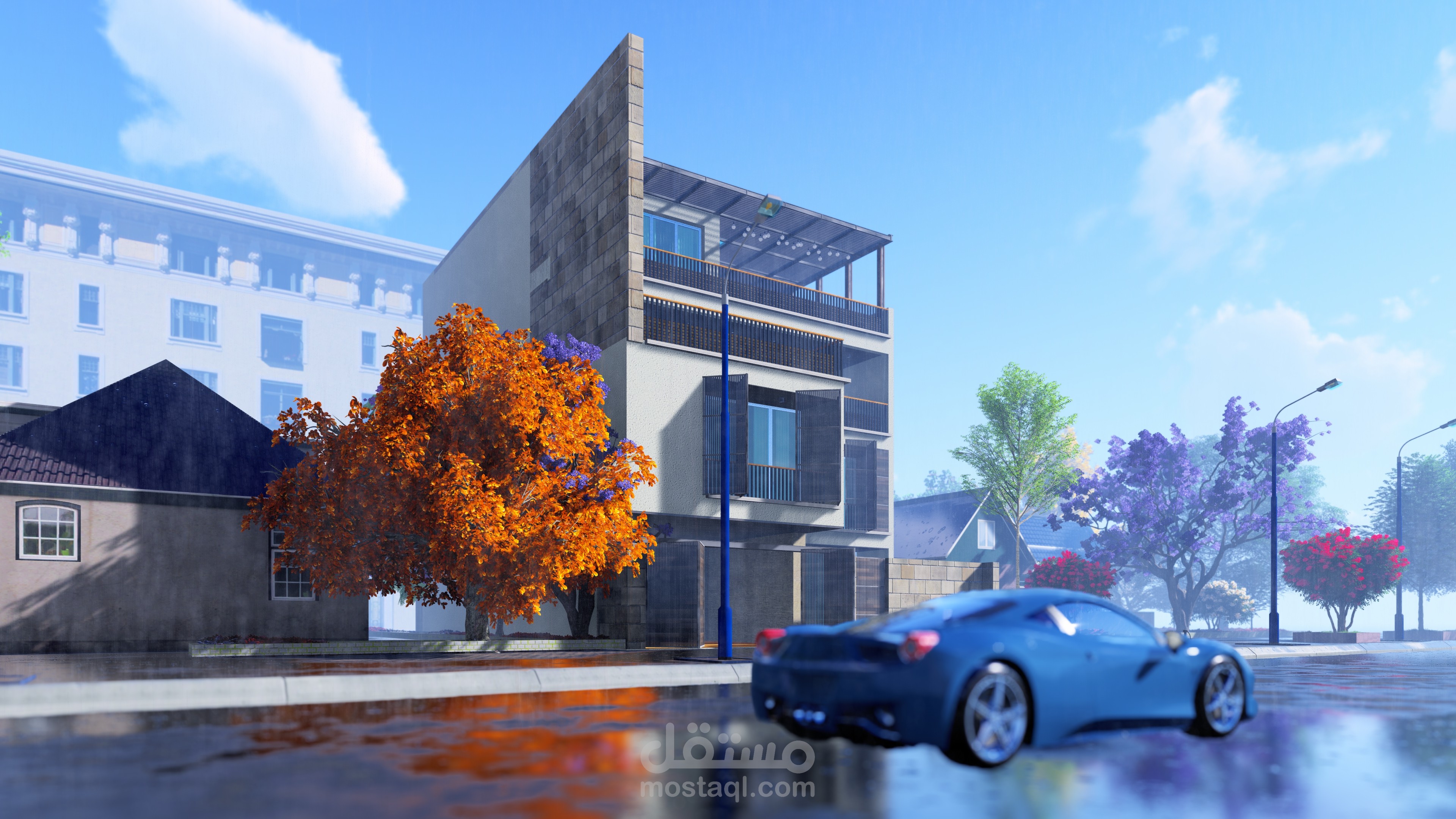 High-Quality Lumion Renders for a Modern Residential Villa
