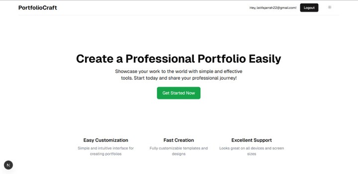Dynamic Portfolio Builder (UX-Focused) (IN PROGRESS)
