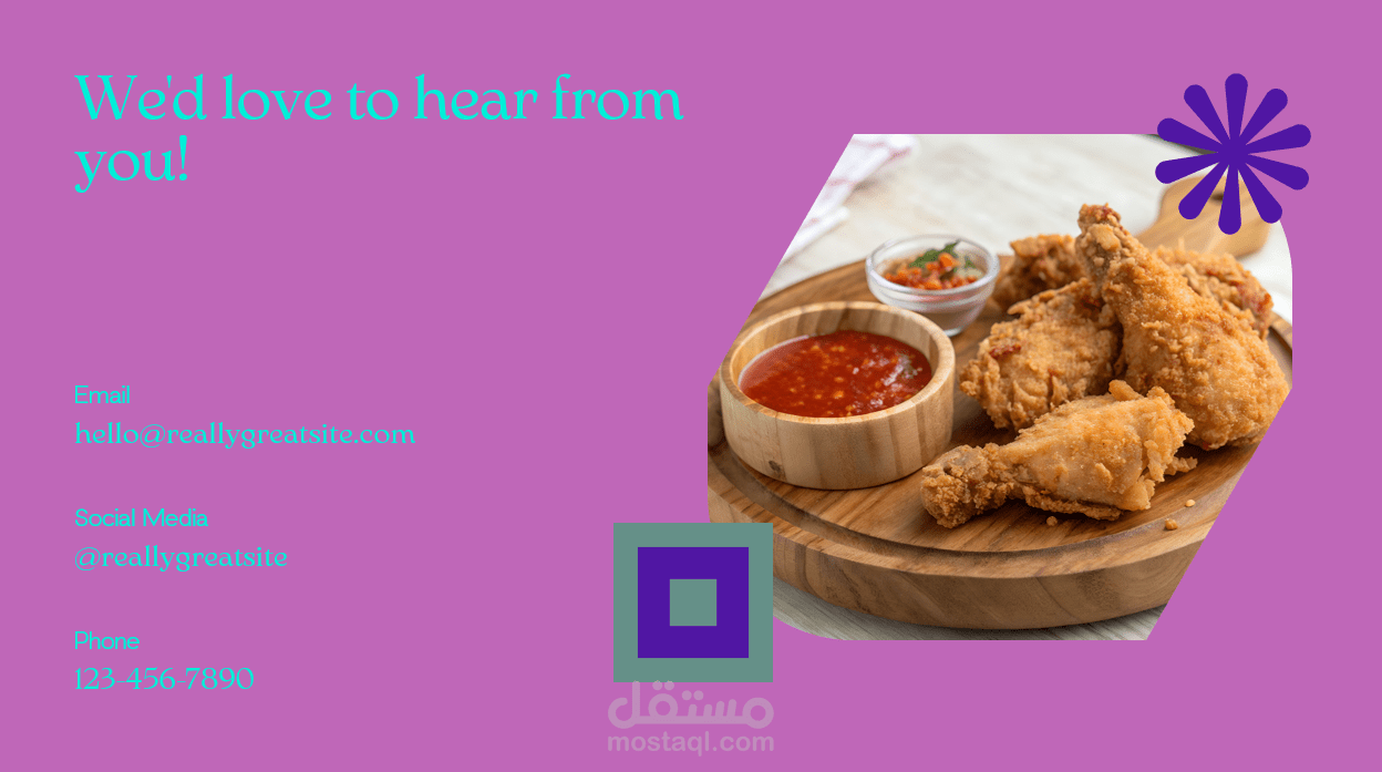 Presentation - Fried Chicken Haven