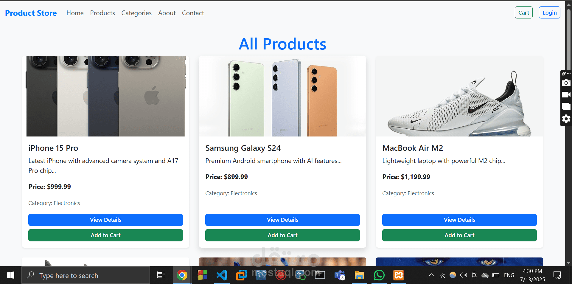 انشاء موقع باستخدام PHP,HTML.CSS.JAVASCRIPT,BOOTSTRAP