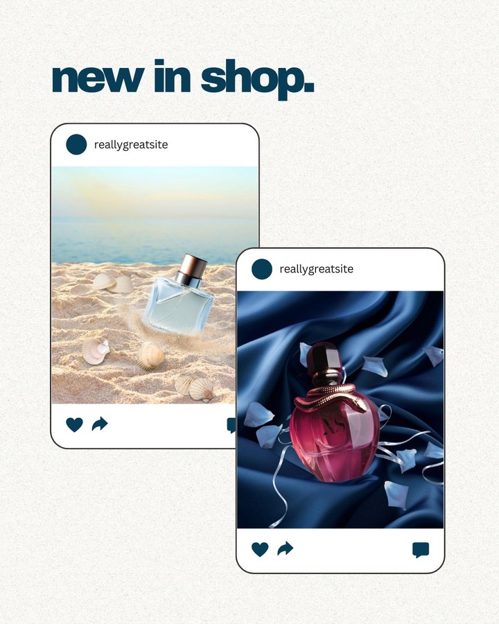 تصميم دعائي إبداعي لعطر