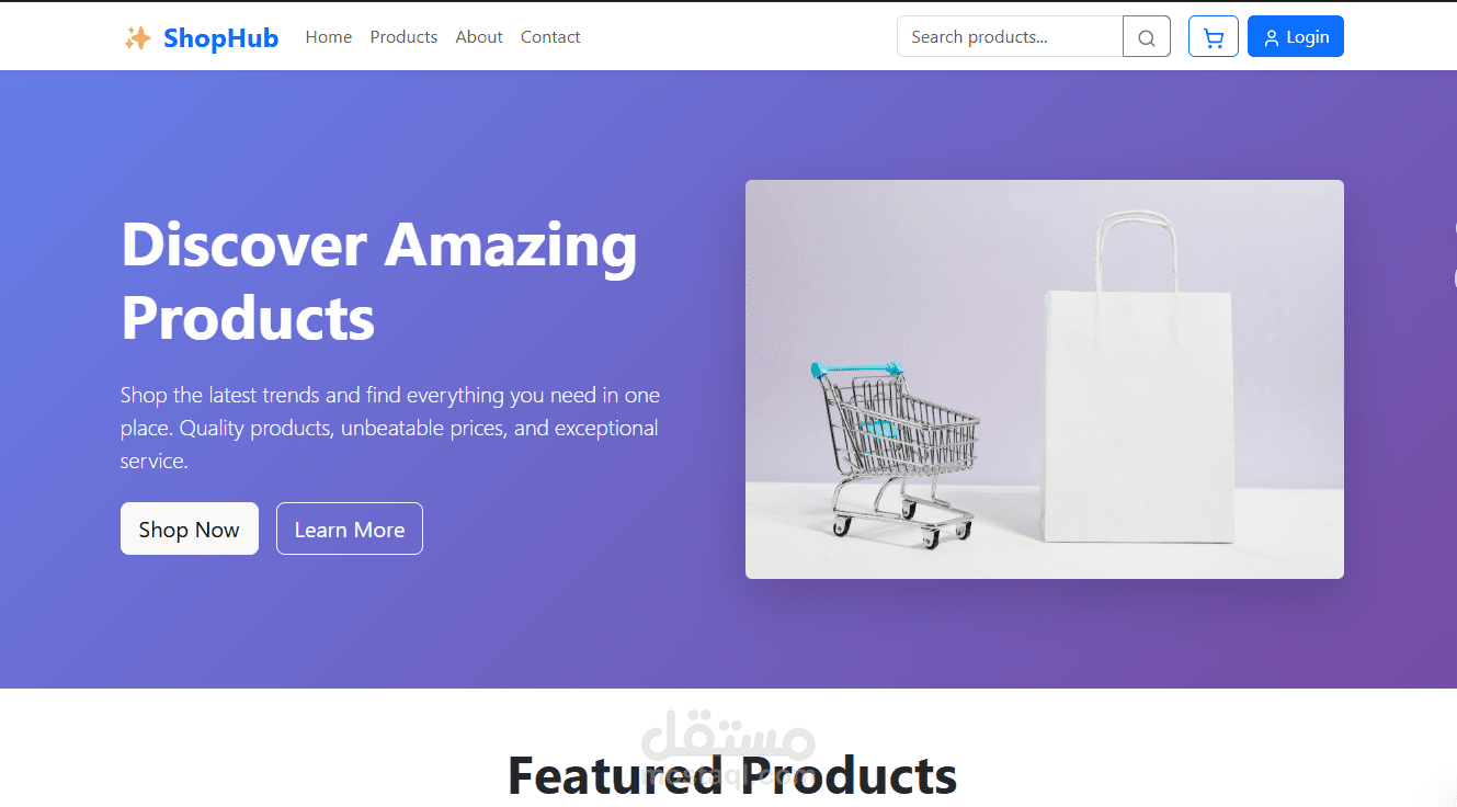 Ecommerce website