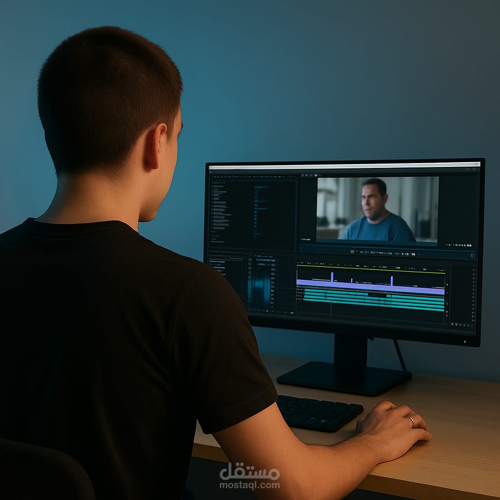 مونتاج رائع وتصميم فديو ai