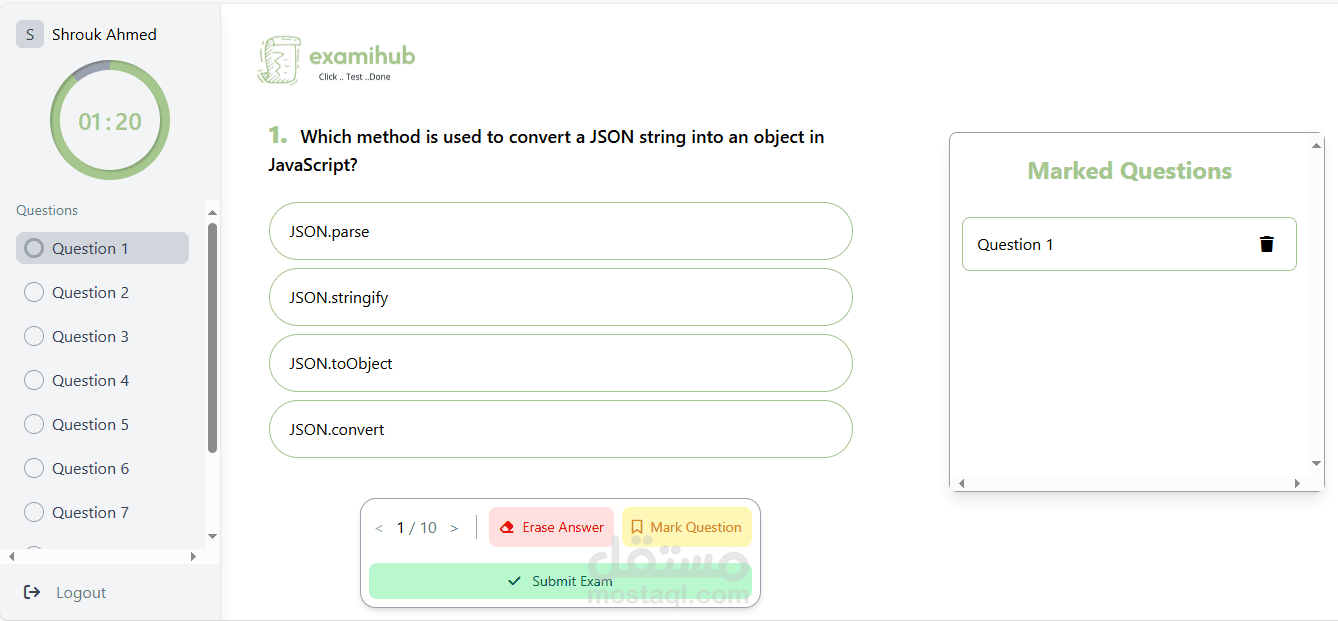 Exam Hub