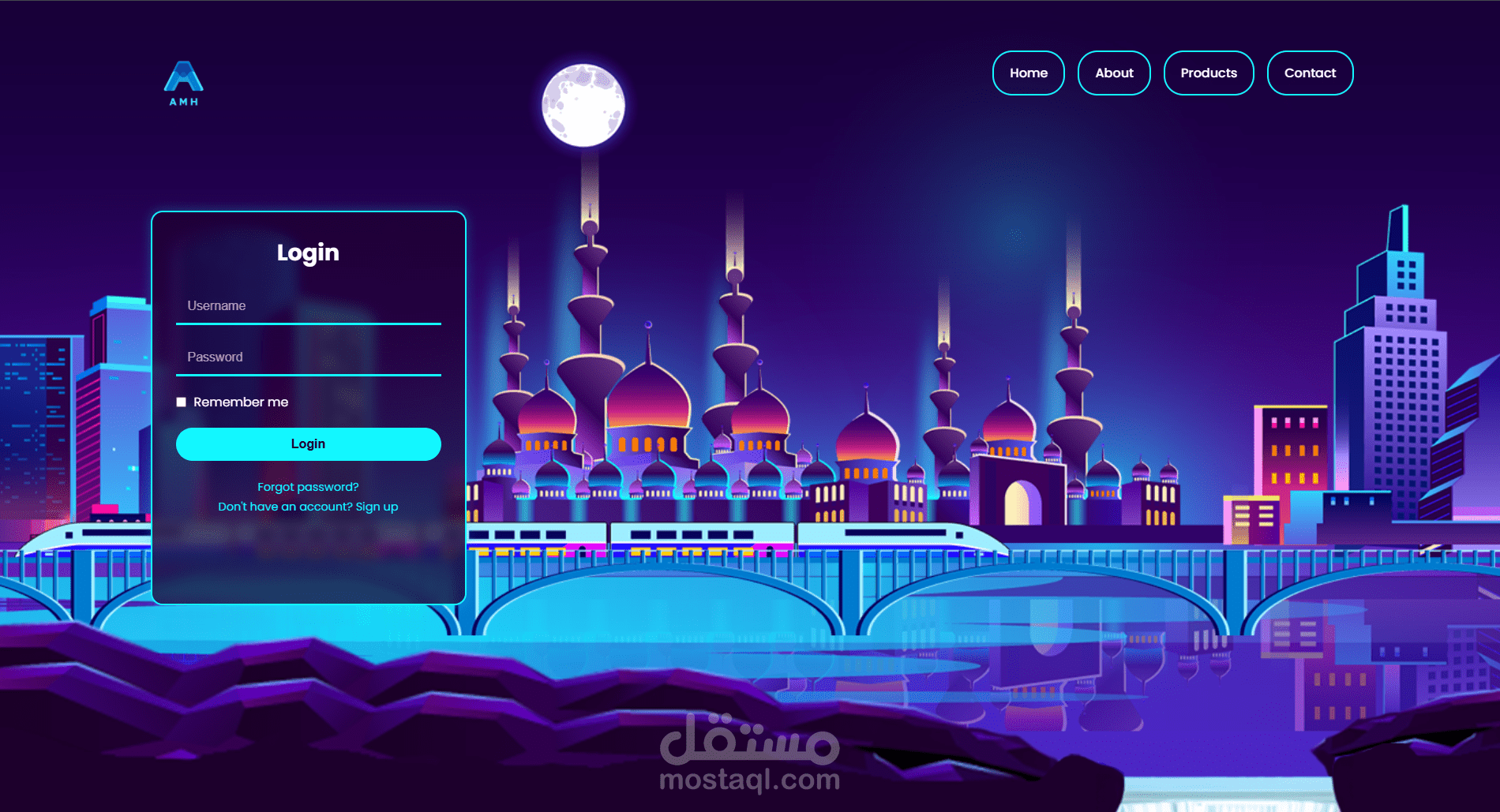 صفحة متجر أسماك “Fish-Store”
