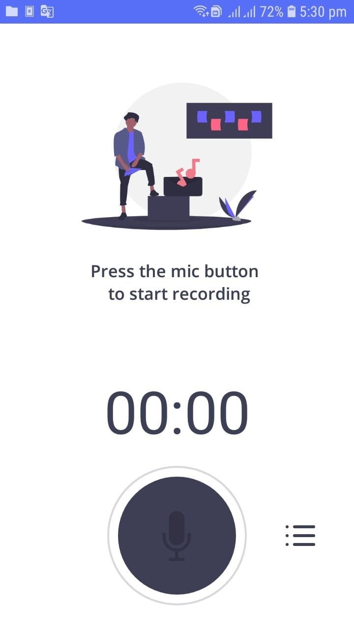 audio recording app