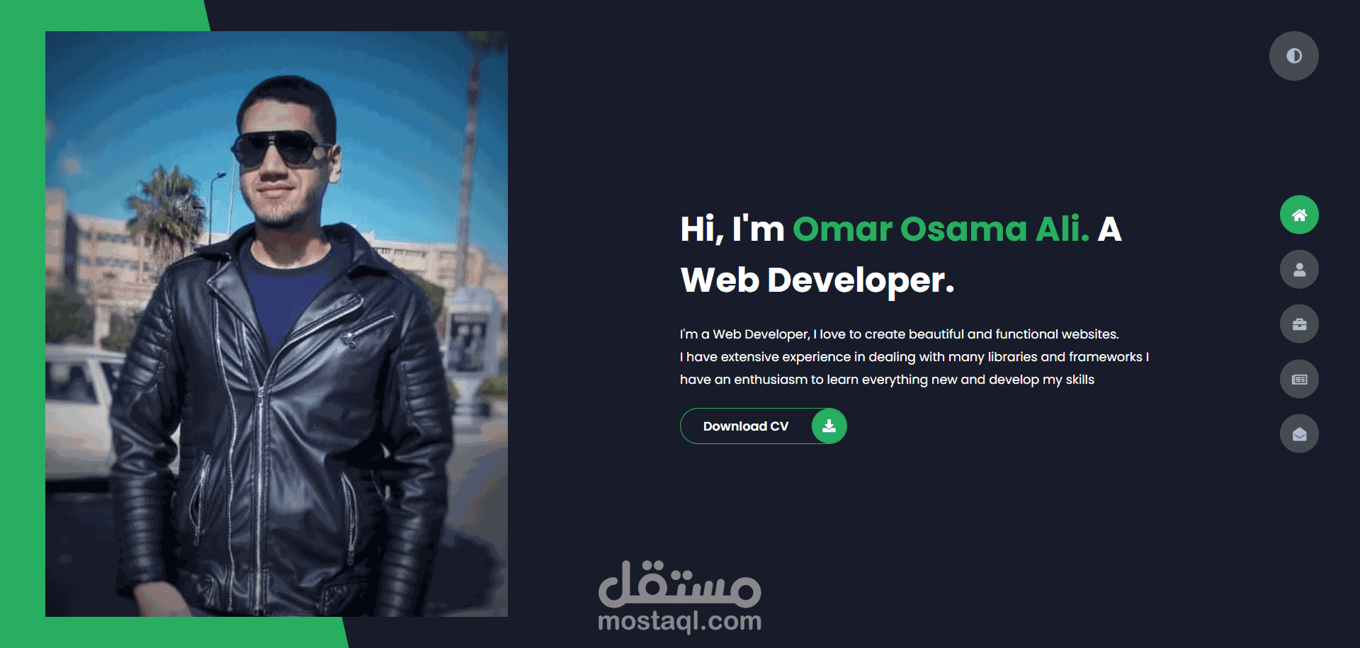 موقعي الخاص | My Portfolio