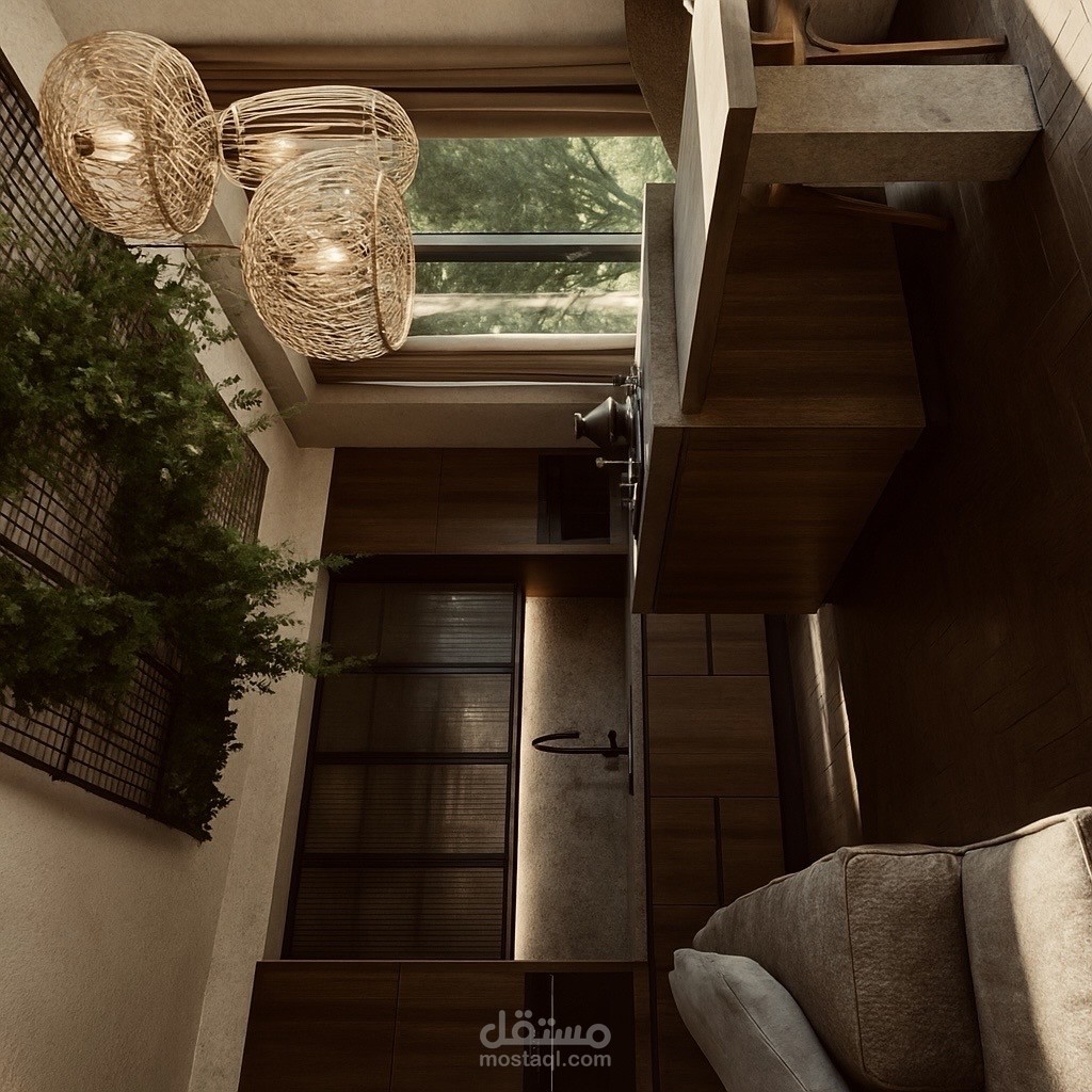تصميم داخلي لمطبخ