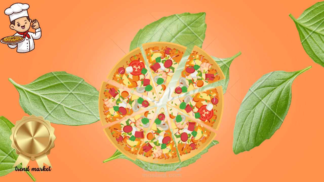 ? تصميم إعلان دعائي لمطعم بيتزا (World of Pizza) تصميم جذاب واحترافي يبرز شكل البيتزا بطريقة شهية ومبهرة بصريًا، مع استخدام ألوان دافئة توصل إحساس الجوع والراحة.
