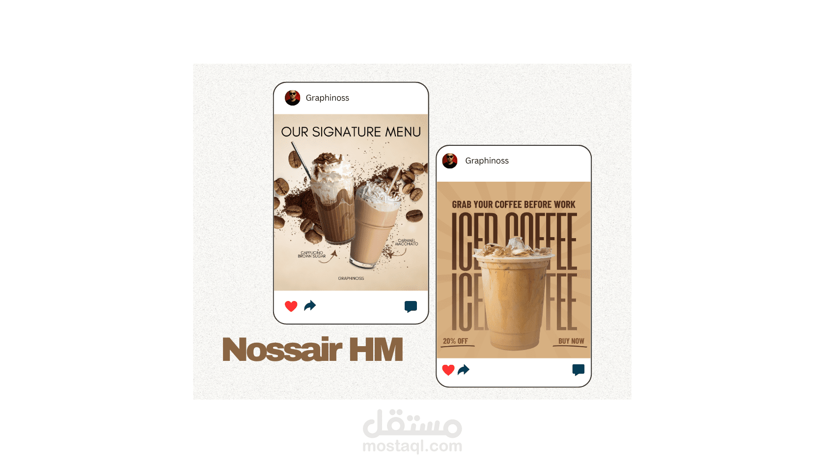 تصميم منشورات احترافية للسوشيال ميديا