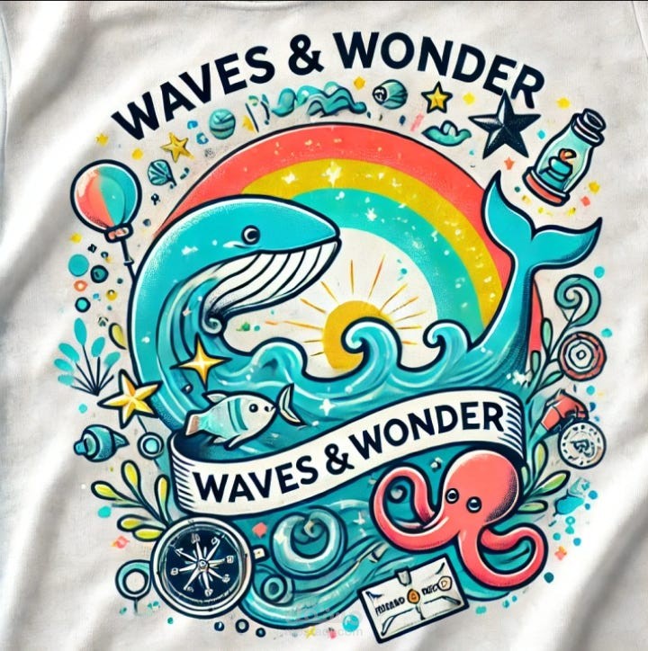 Waves & Wonder: Summer T-Shirt