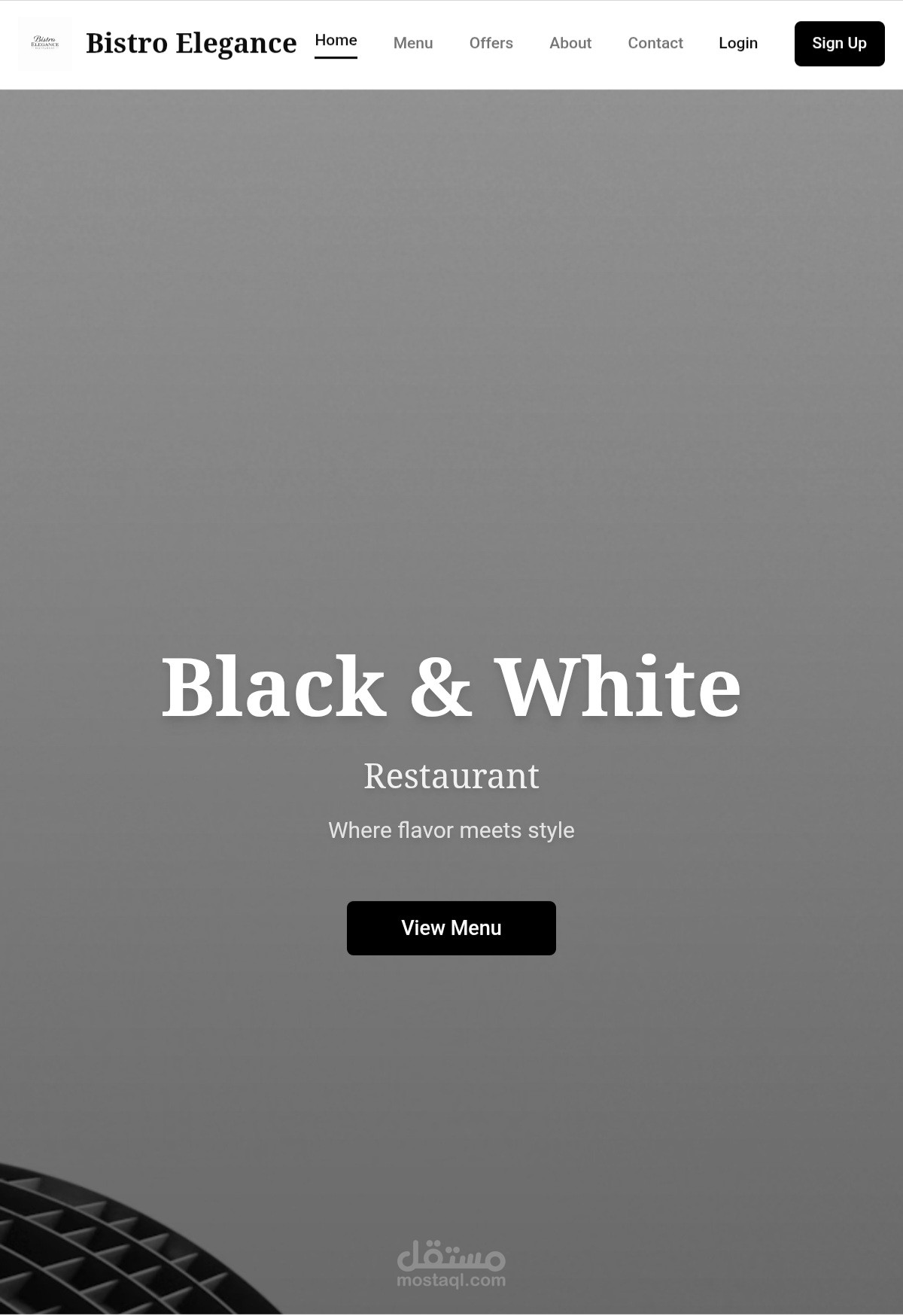 Bistro Elegance – Where Style Meets Flavor