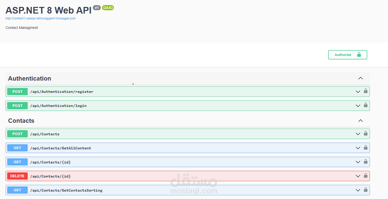 Contact Management System – Personal Project