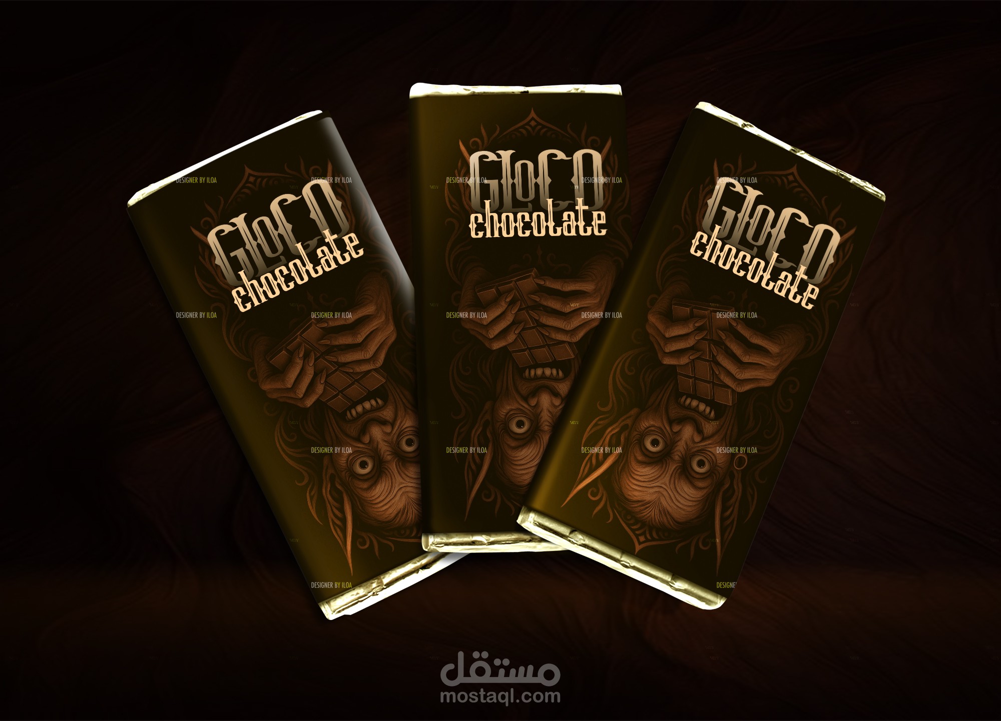 باكيجينج لماركة شوكولاته