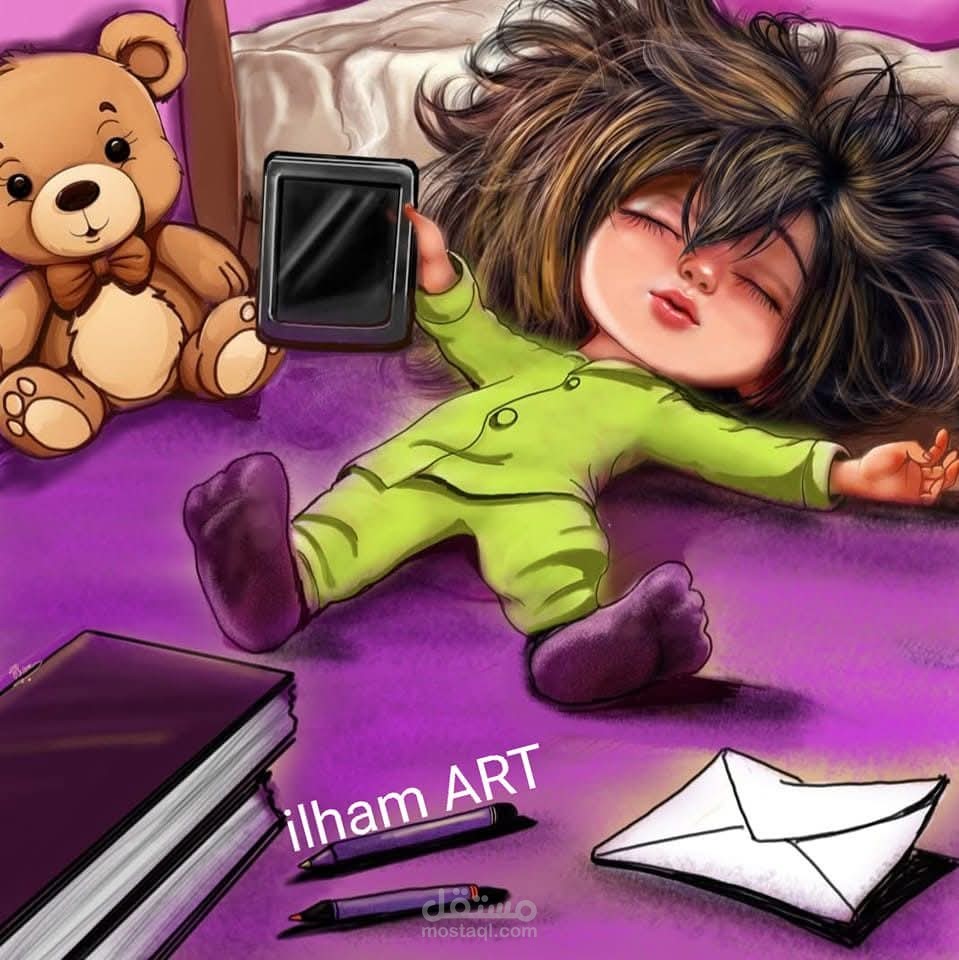 رسم قصة النجمات الخمس