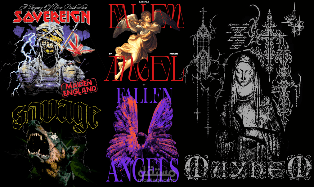 Some of my streetwear designs