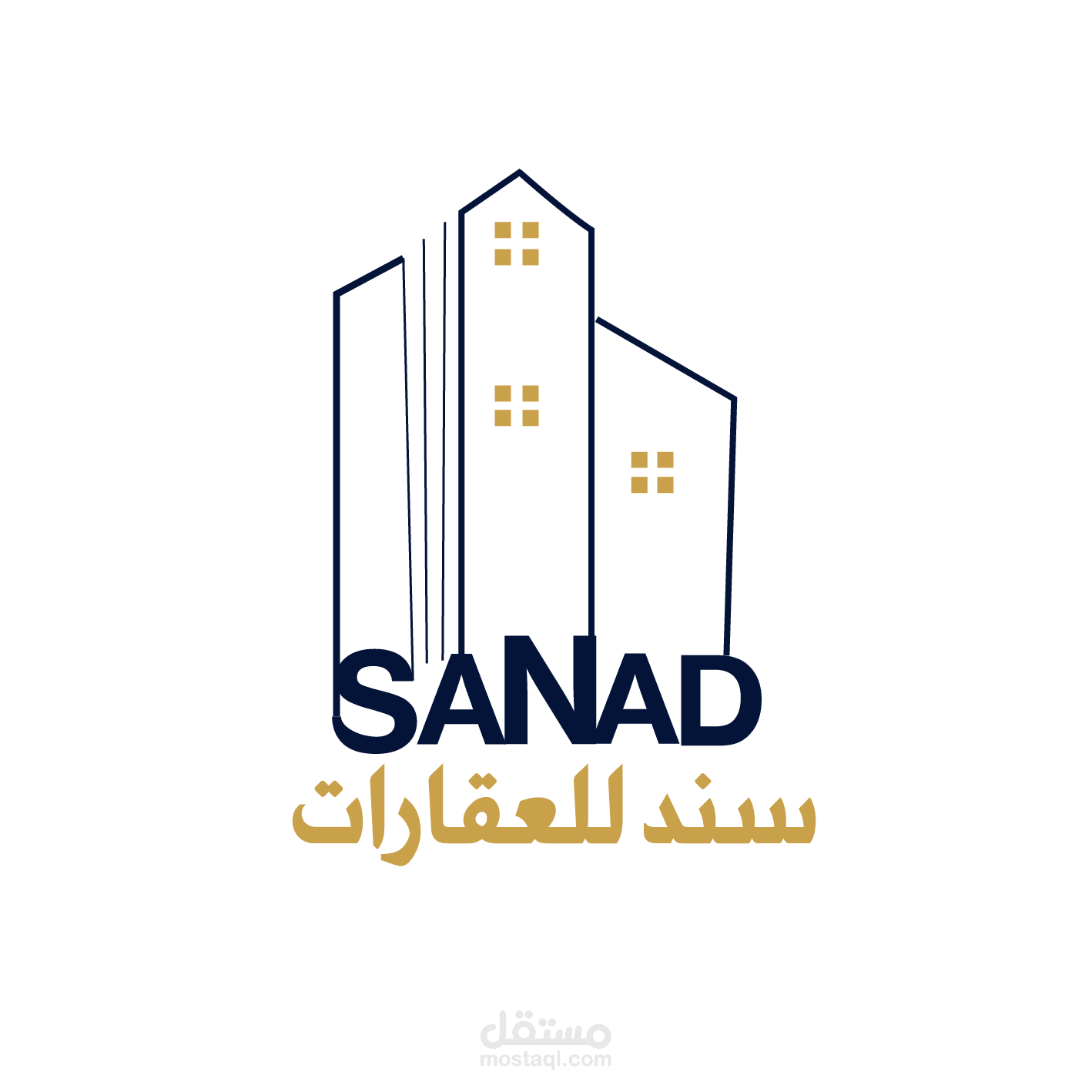 سند للعقارات – تصميم شعار وهوية بصرية