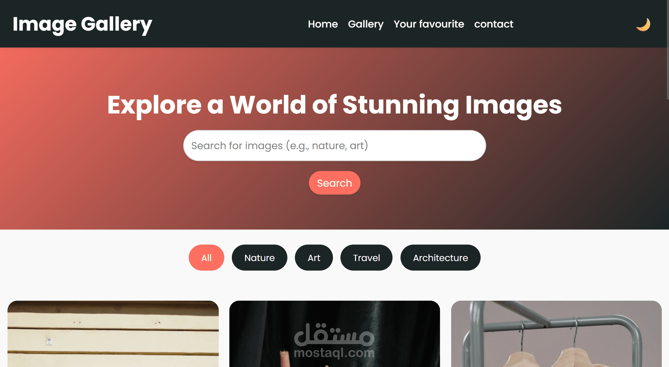 Gallery Website