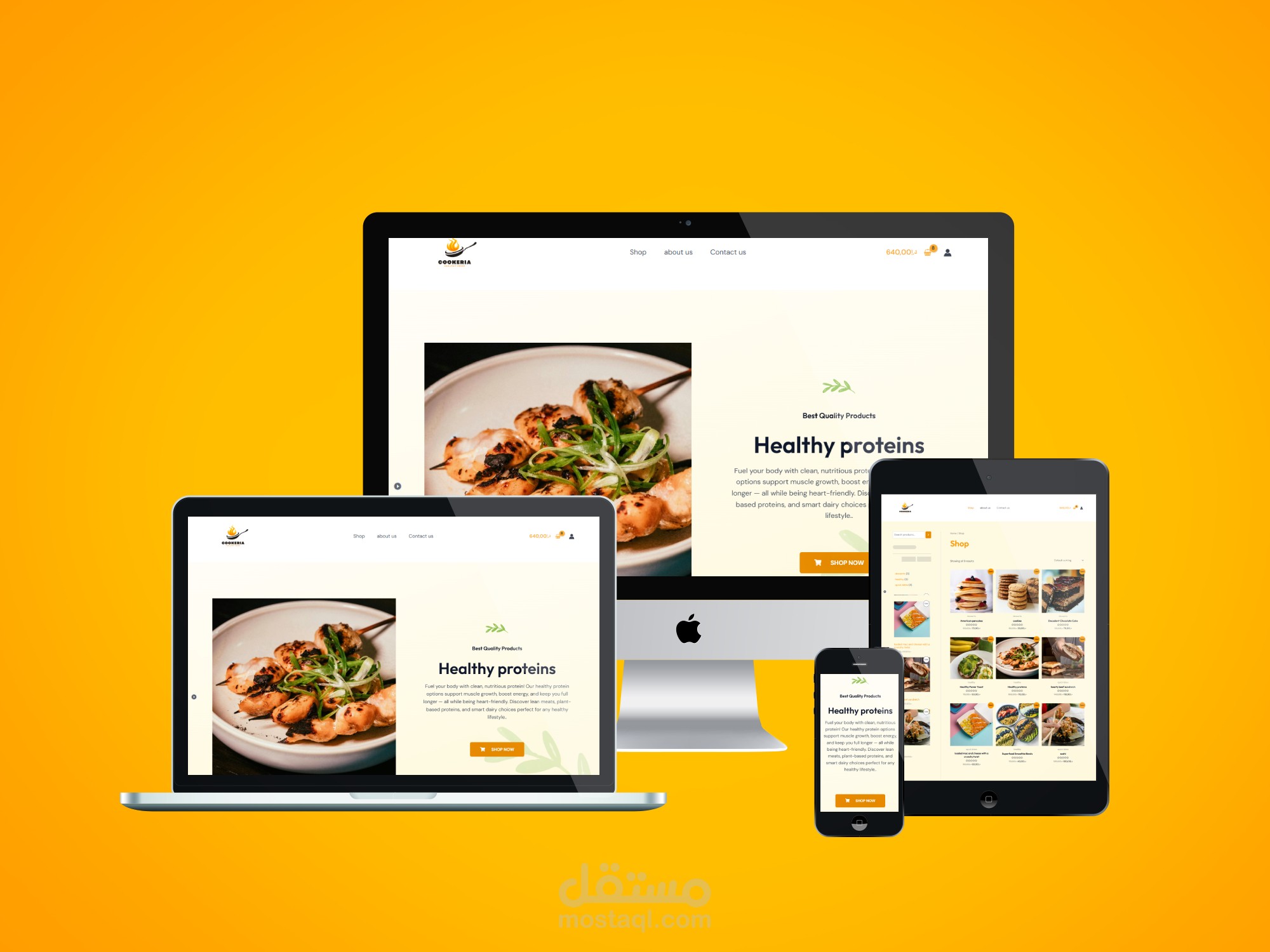 تصميم موقع ووردبريس متكامل باستخدام Elementor وWooCommerce