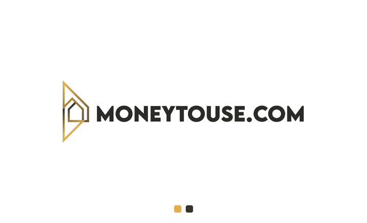 شعار لموقع منح قروض و عقارات - logo monytouse.com