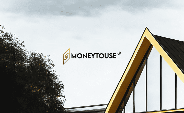 شعار لموقع منح قروض و عقارات - logo monytouse.com