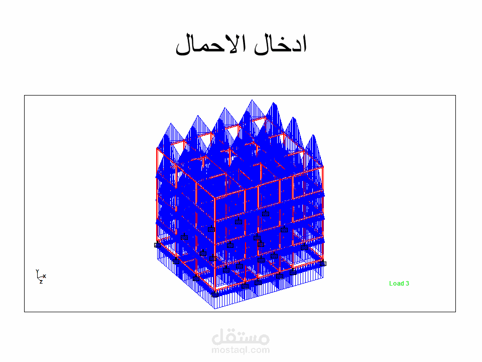 تحليل وتصميم إنشائي لمني سكني باستخدام برامج (RCDCوSTAAD.Pro)