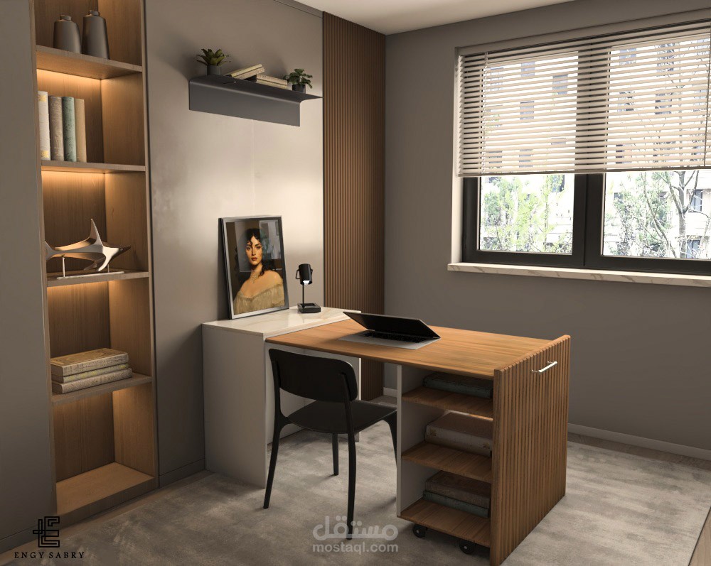Furniture design: Folding Desk