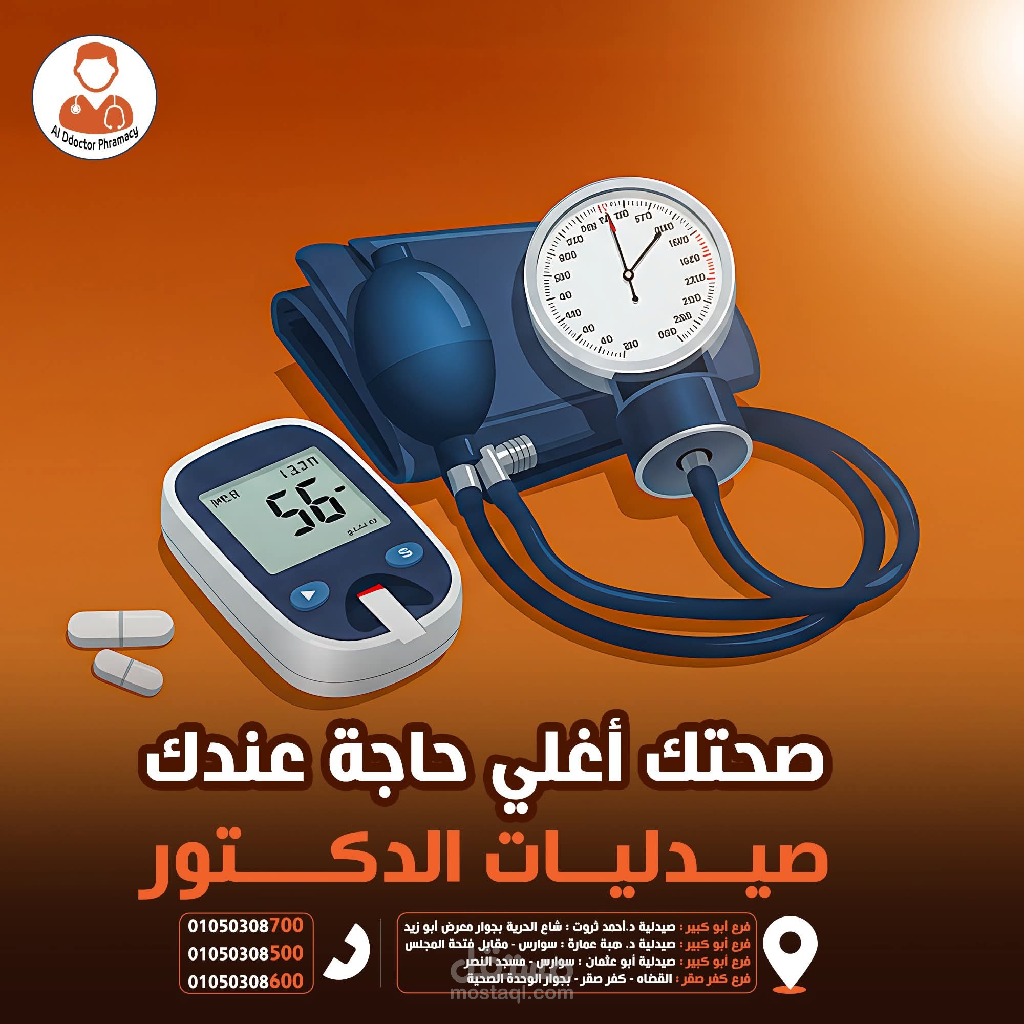 دعاية طبية للصيدليات