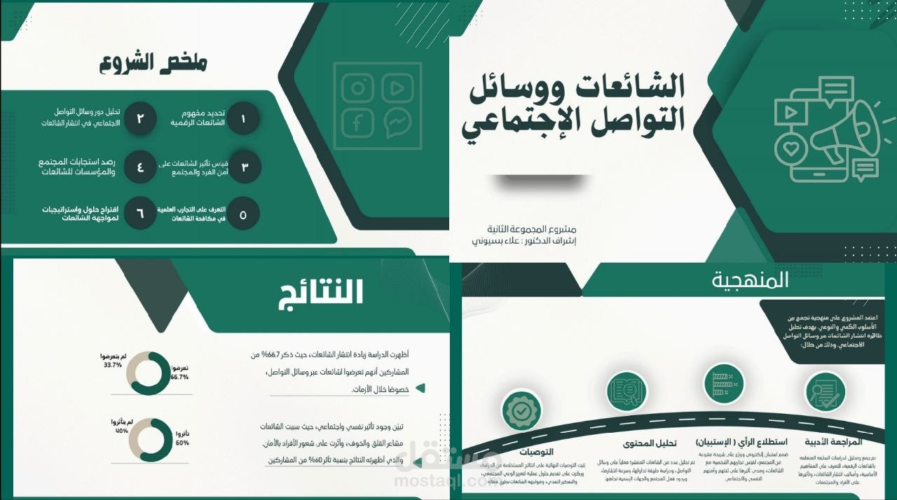 تصميم خلال الدراسة.