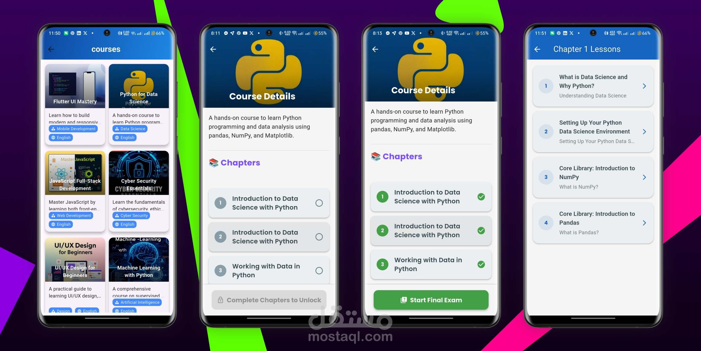 Programming E-Learn App