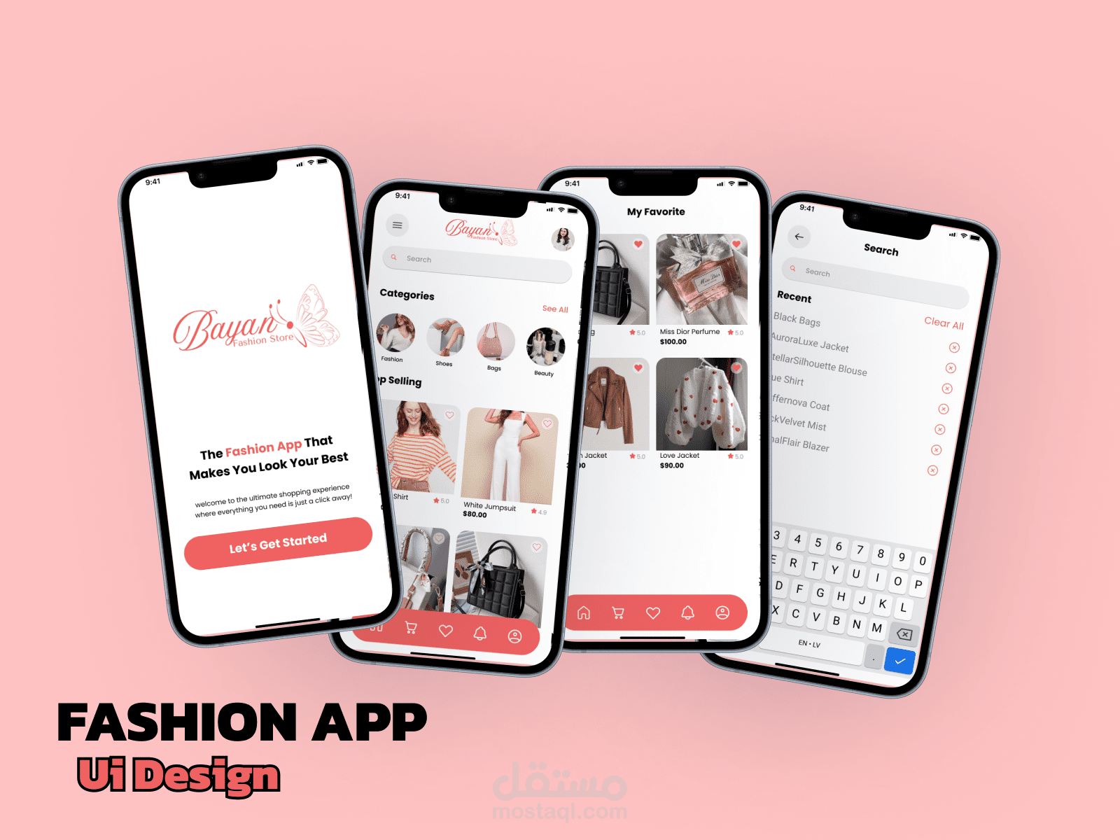 Bayan Fashion Store –UI Design for Fashion E-Commerce