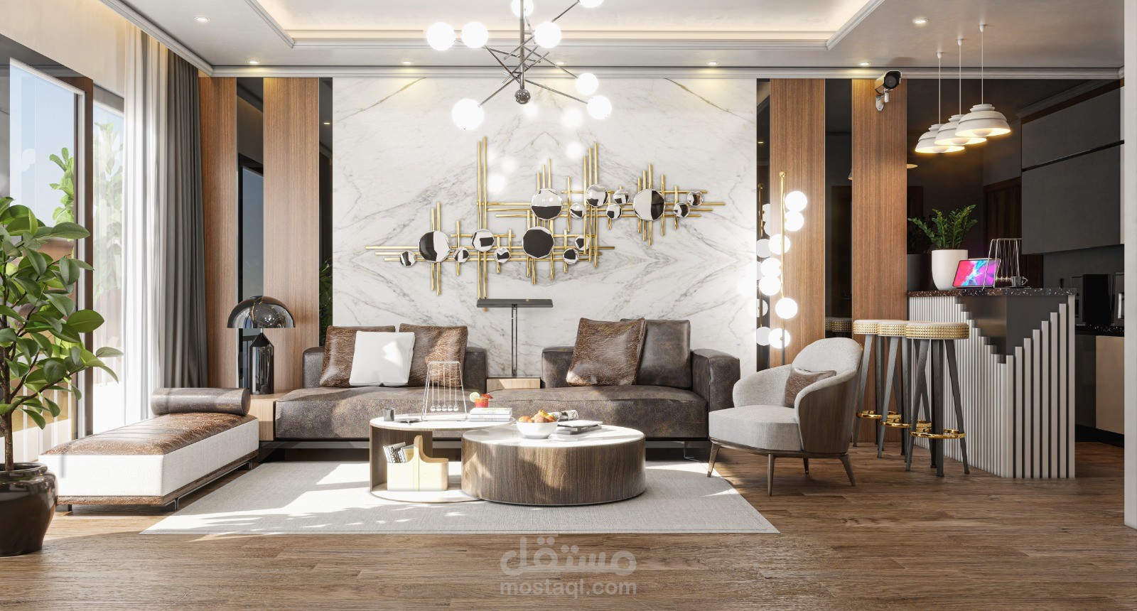 صالة مودرن