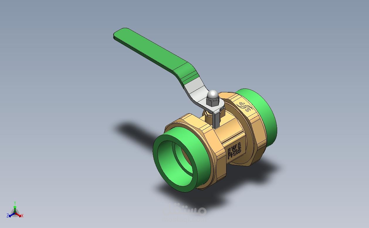 Valve Assembly Modeling in SolidWorks with Sheet Drawing