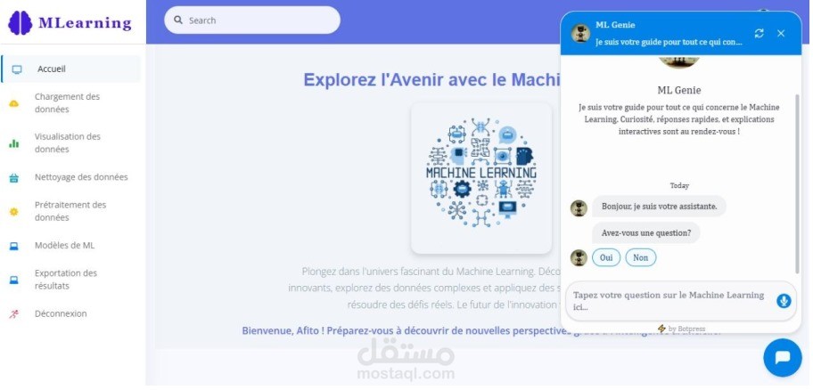 تطبيق تفاعلي لتنظيف البيانات وتجهيزها قبل تدريب النماذج