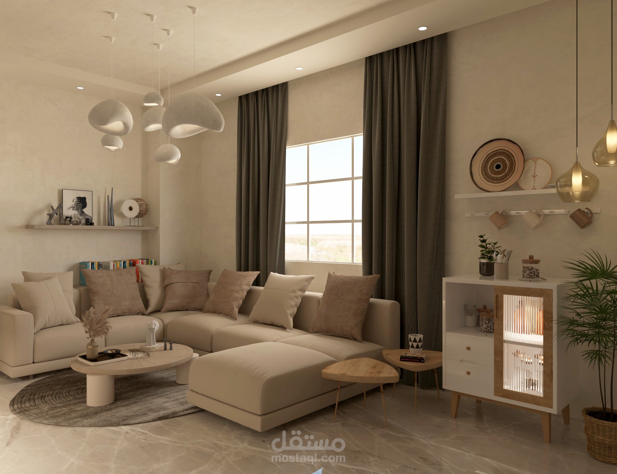 غرفة معيشة