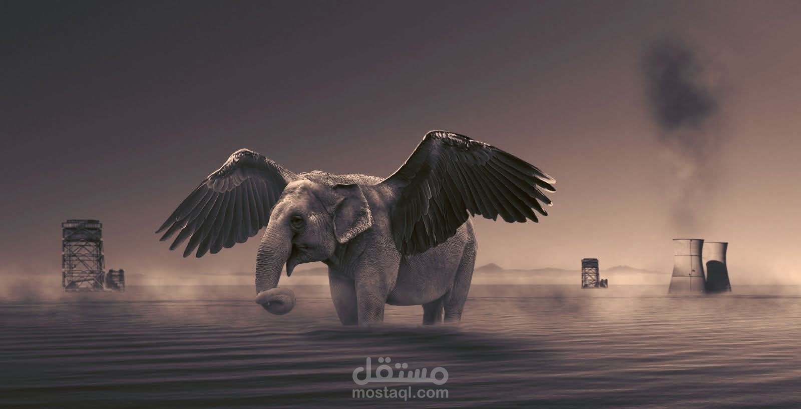 تصميمات سريالية احترافية | تلاعب بالصور بخيال فني فريد