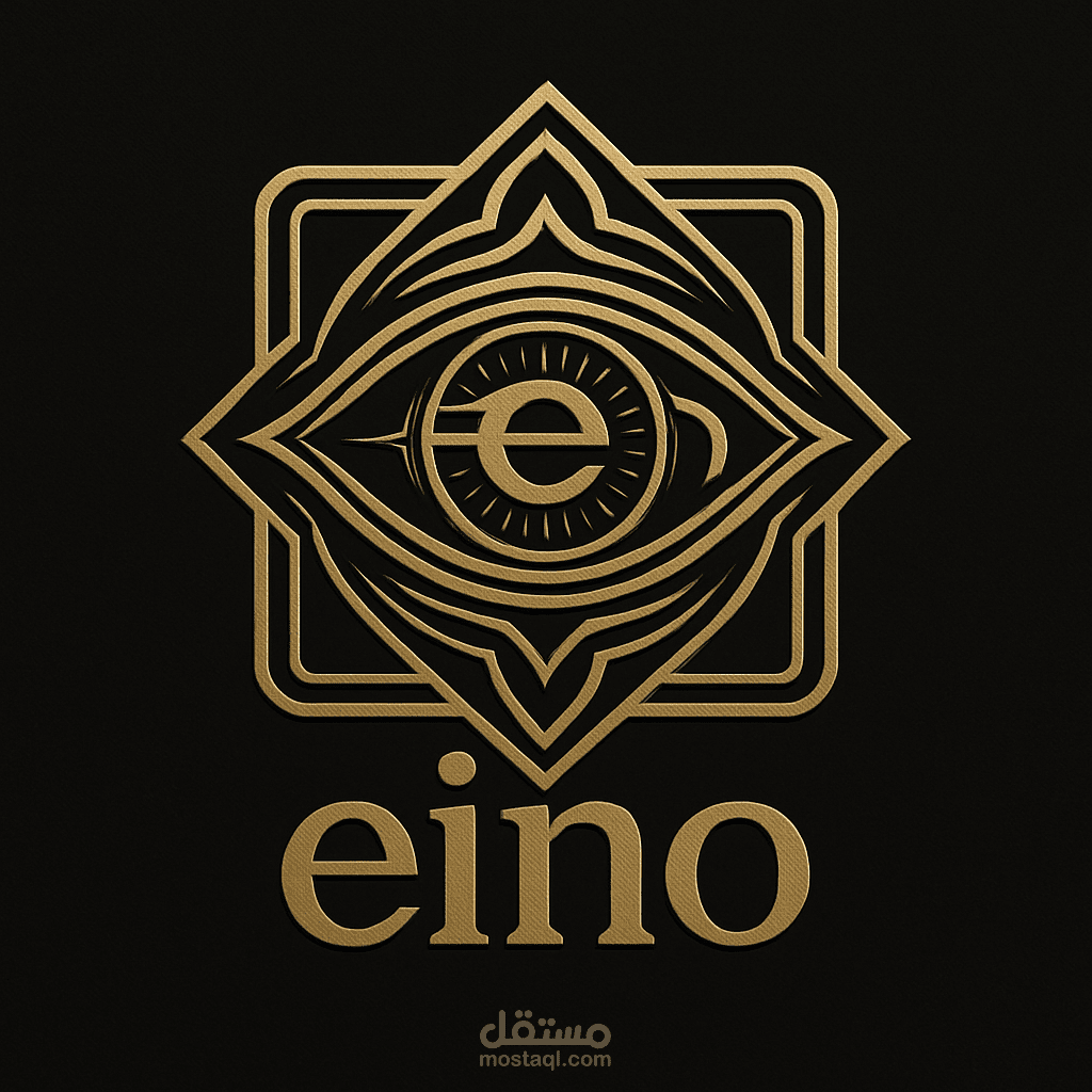 شعار "Eino" الفاخر بعين الإبداع والرؤية المستقبلية