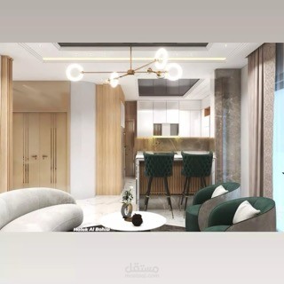 تصميم شقه سكنيه