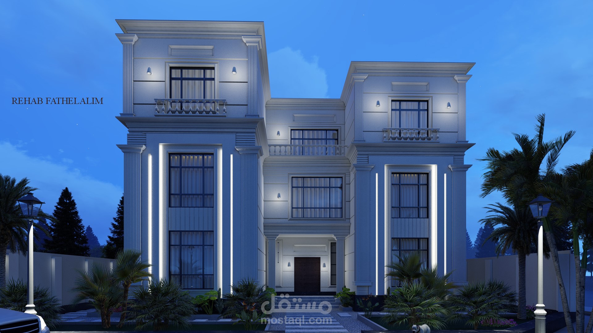 تصميم مبني كلاسيك
