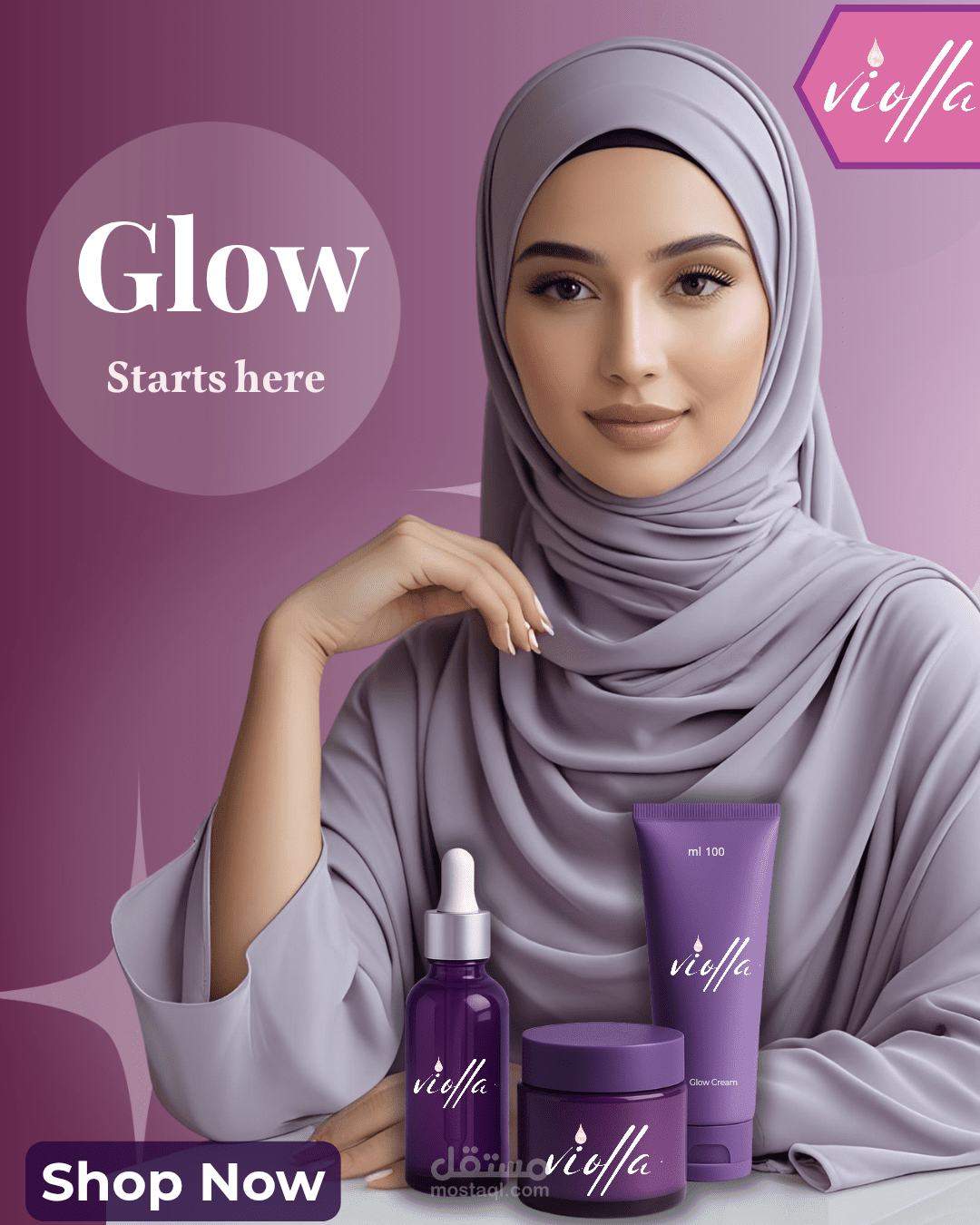 حملة إعلانية لبراند ⓥⓘⓞⓛⓛⓐ