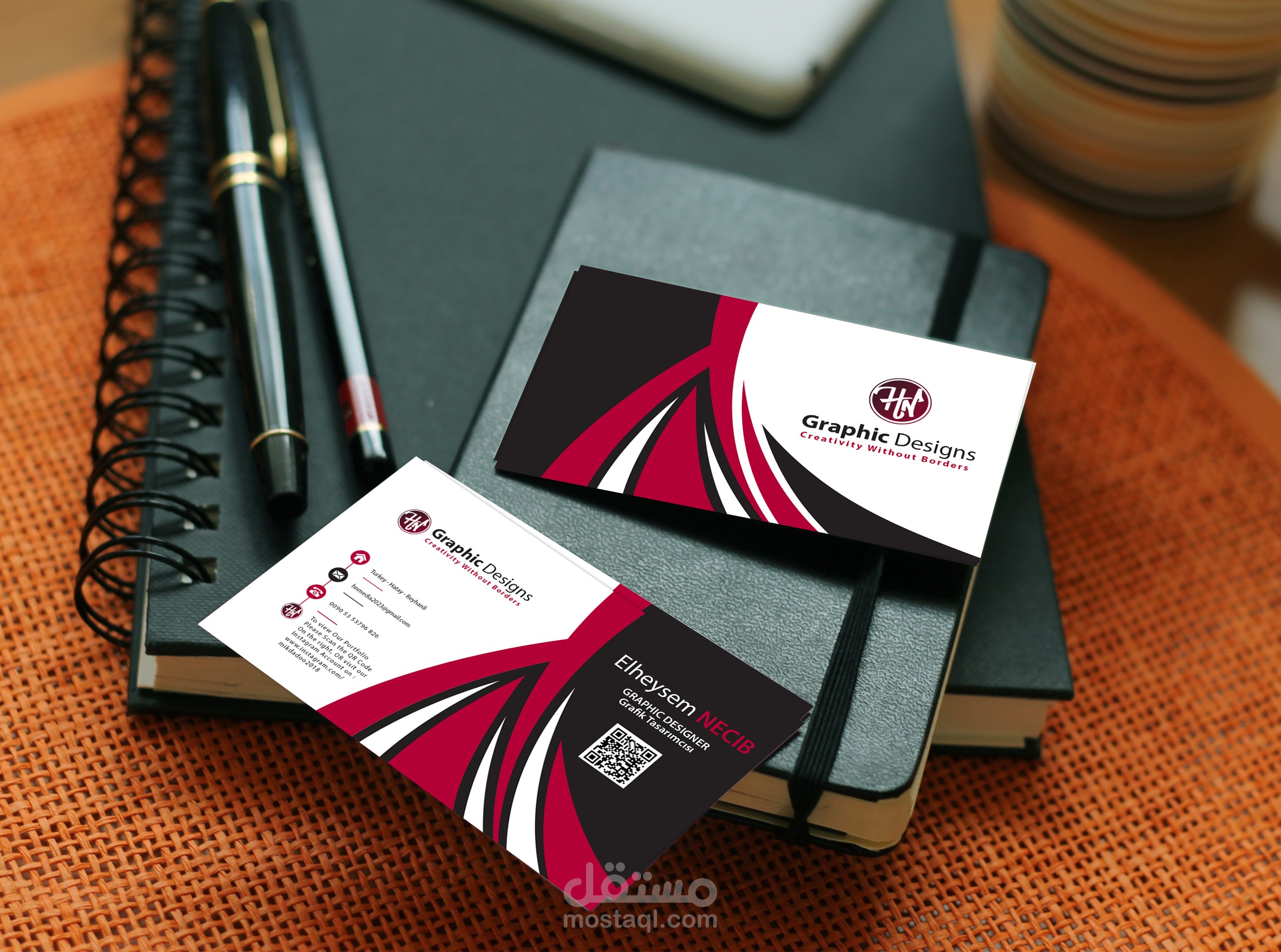 تصميم بطاقات أعمال Business Cards