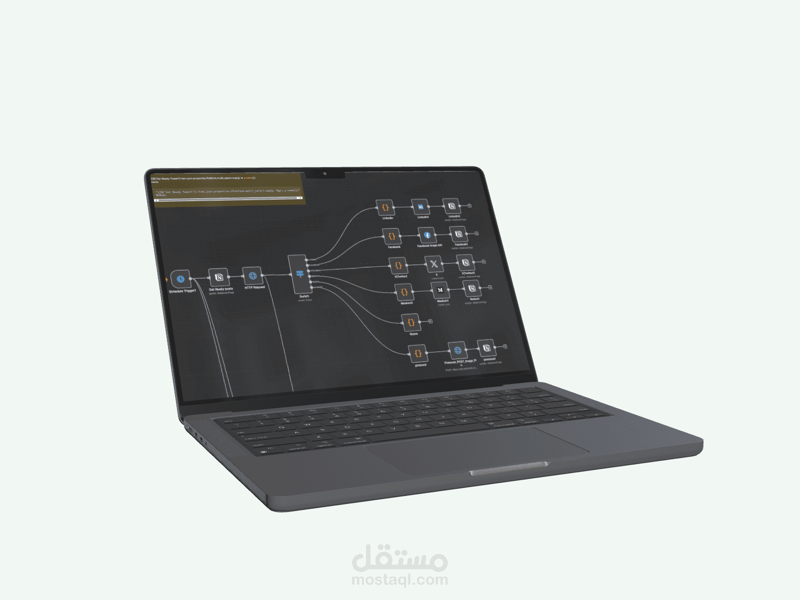 N8N workflow