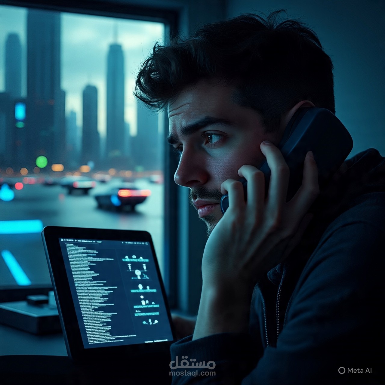 “المكالمة من المستقبل”