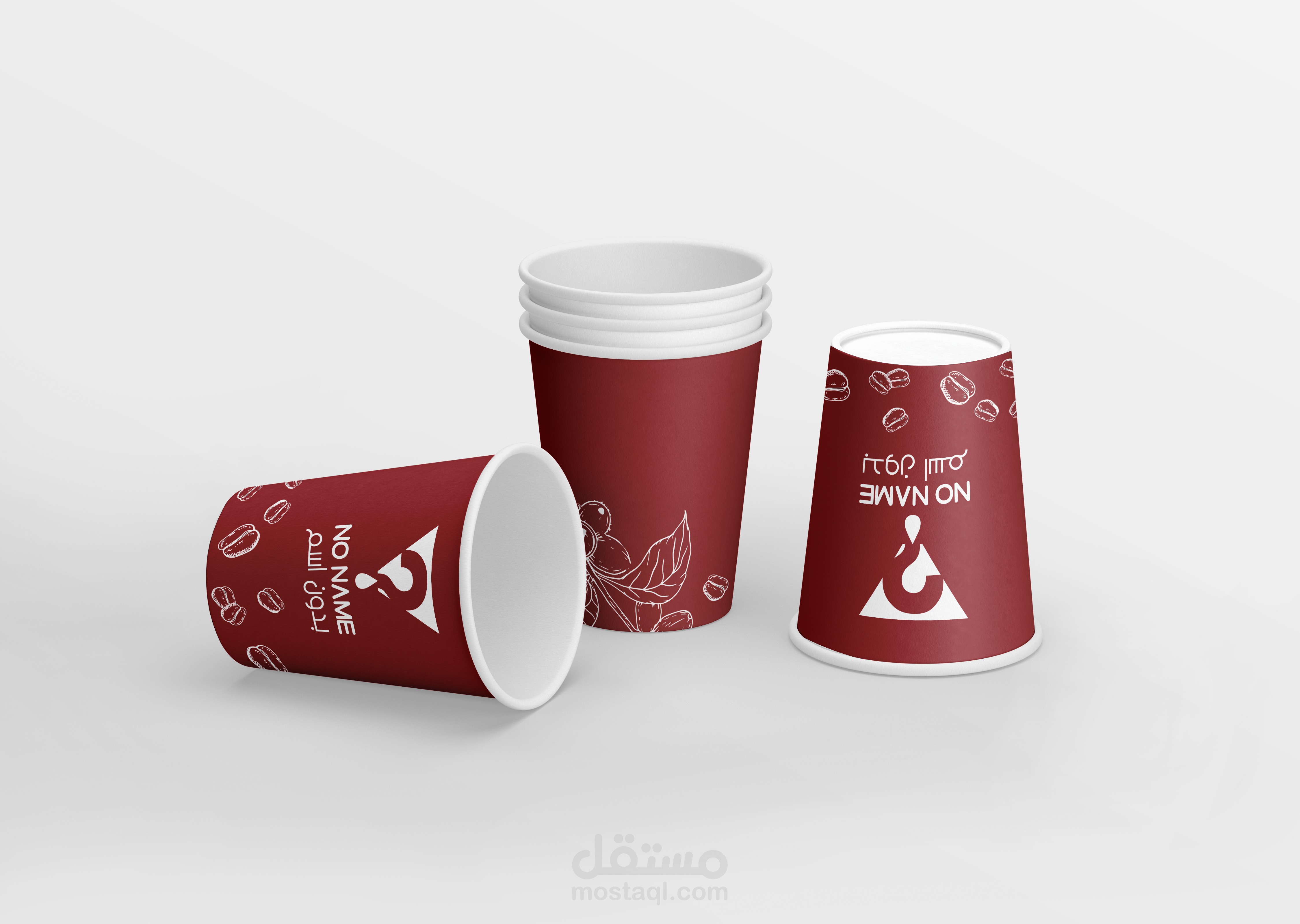 )NO NAME Cafe (Paper Cup Design