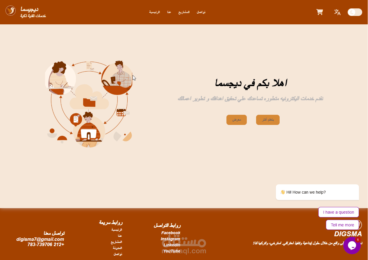 شركه خدمات رقميه DIGISMA