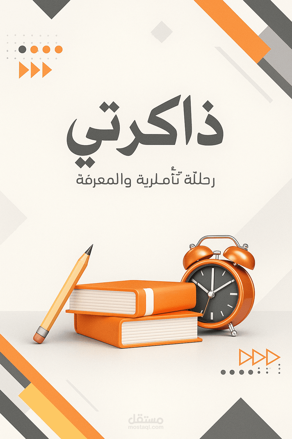 تصميم غلاف لمذكره